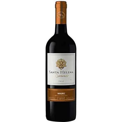 VINHO CHILENO SANTA HELENA MALBEC 750 ML