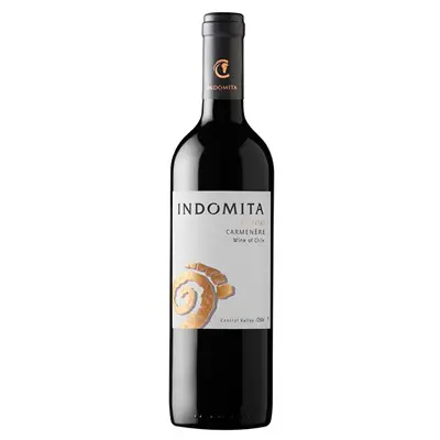 VINHO CHILENO INDOMITA VARIETAL CARMENERE TINTO 750 ML