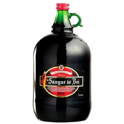 VINHO NACIONAL SANGUE BOI GARAFAO TINTO SECO 4 LT