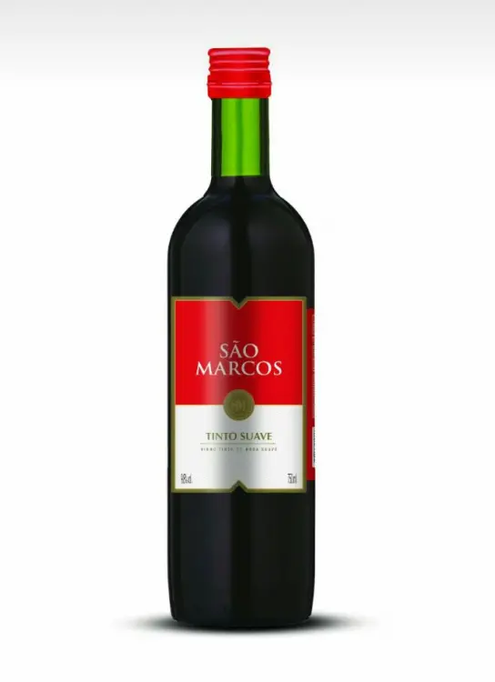 VINHO SÃO MARCOS TINTO SUAVE 750 ML