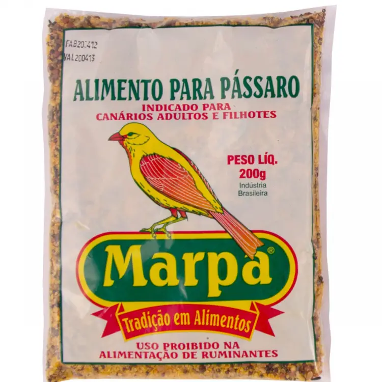 VITAMINA MARPA PARA CANARIO AMARELO/VERMELHO 200 G