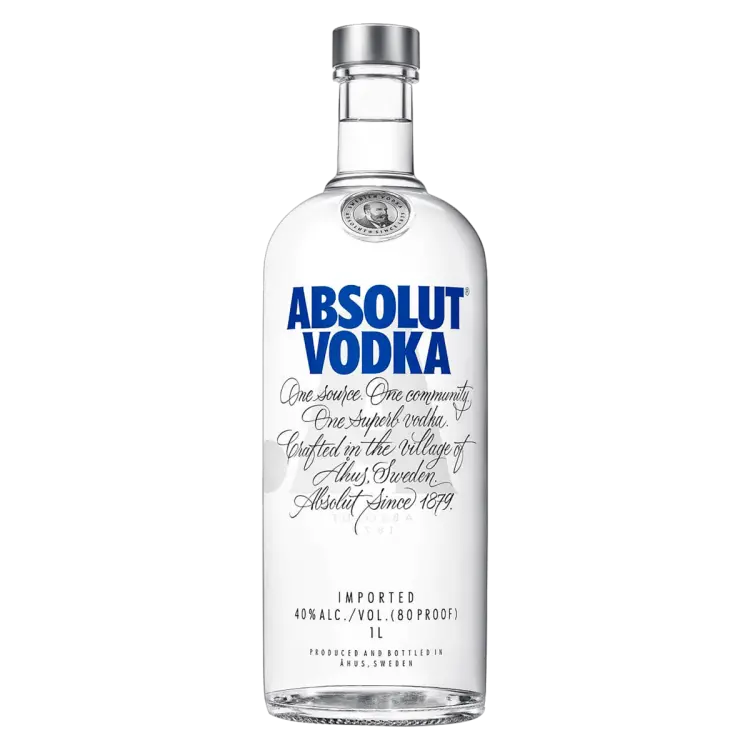 VODKA ABSOLUT 1 L