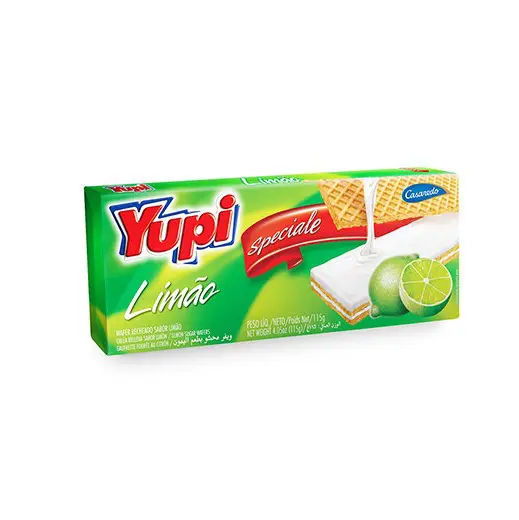 WAFER YUPI LIMÃO 110G