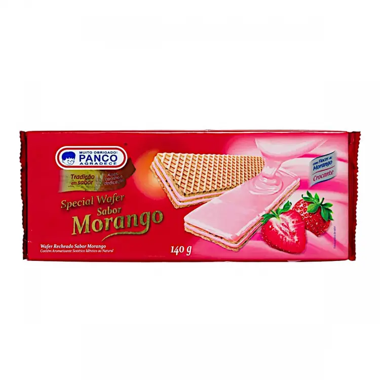 WAFER PANCO MORANGO 140GR