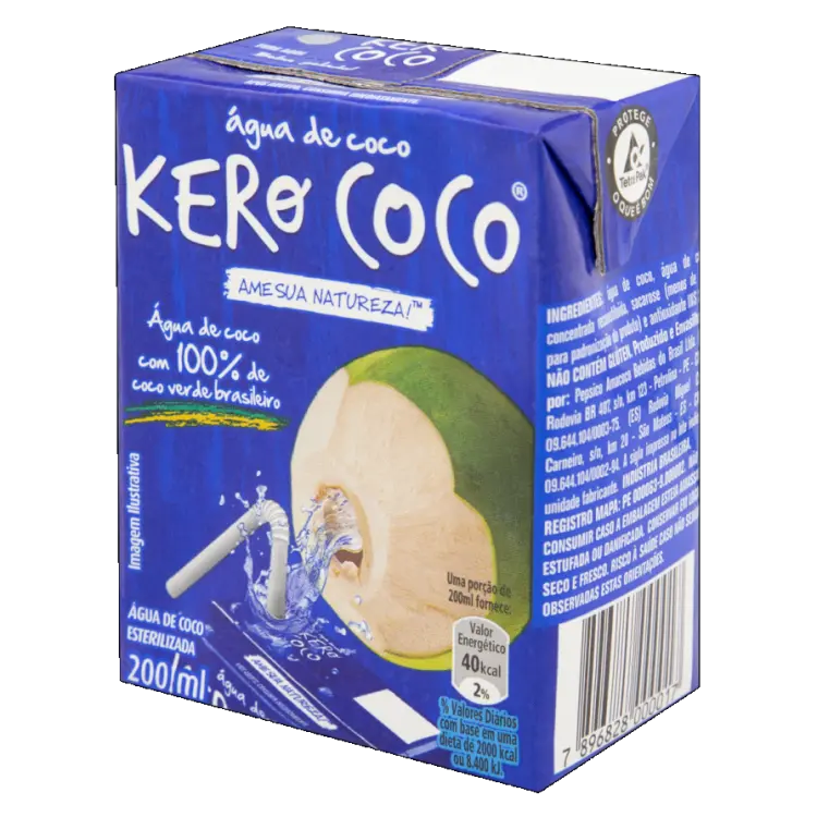 ÁGUA DE COCO KERO COCO 200 ML