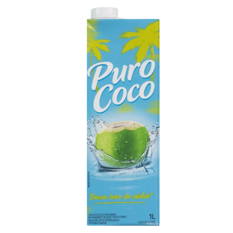ÁGUA DE COCO PURO COCO 1L