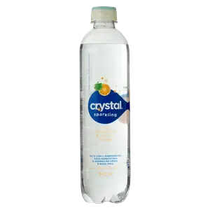 ÁGUA SABORIZADA CRYSTAL SPARKLING TANGERINA 510ML