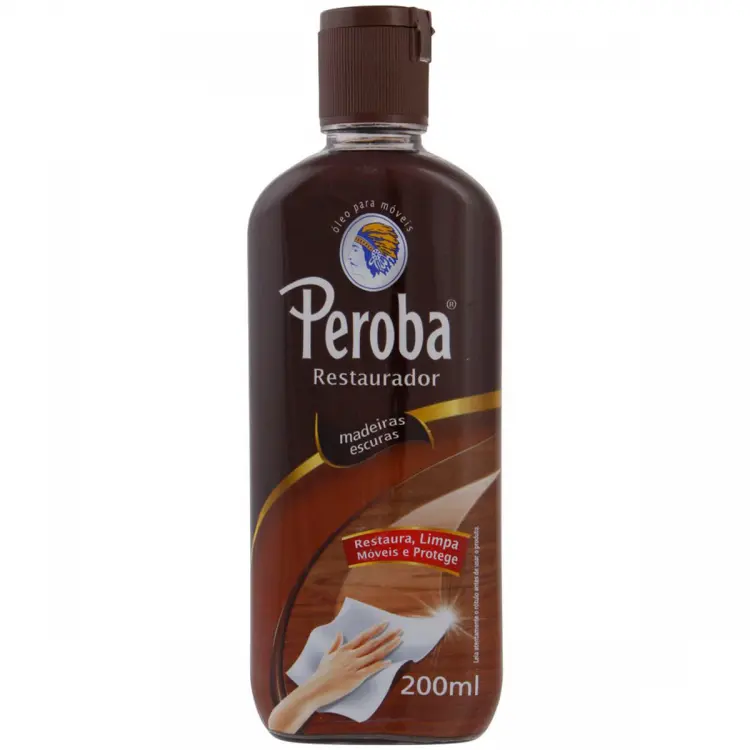 ÓLEO PARA MÓVEIS PEROBA MADEIRA ESCURA 200 ML