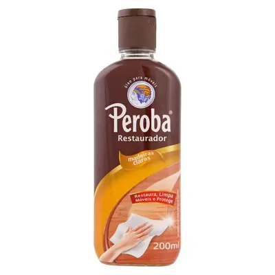 ÓLEO PARA MÓVEIS PEROBA MADEIRA CLARA 200ML