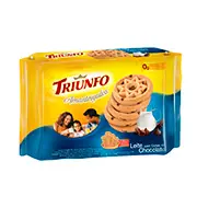 BISCOITO TRIUNFO AMANTEIGADO LEITE COM GOTAS DE CHOCOLATE 330G