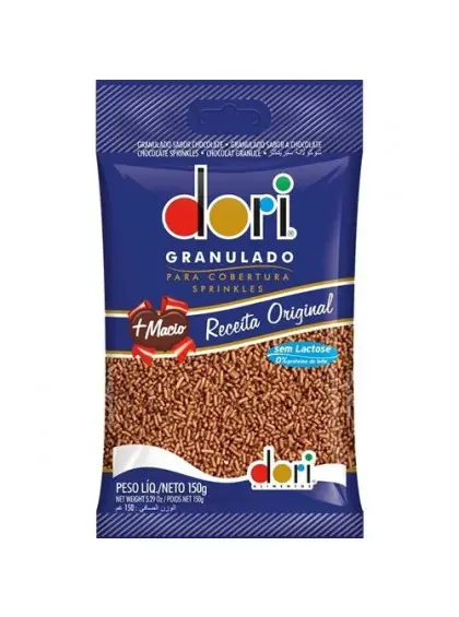 CHOCOLATE GRANULADO DORI 150 GRAMAS