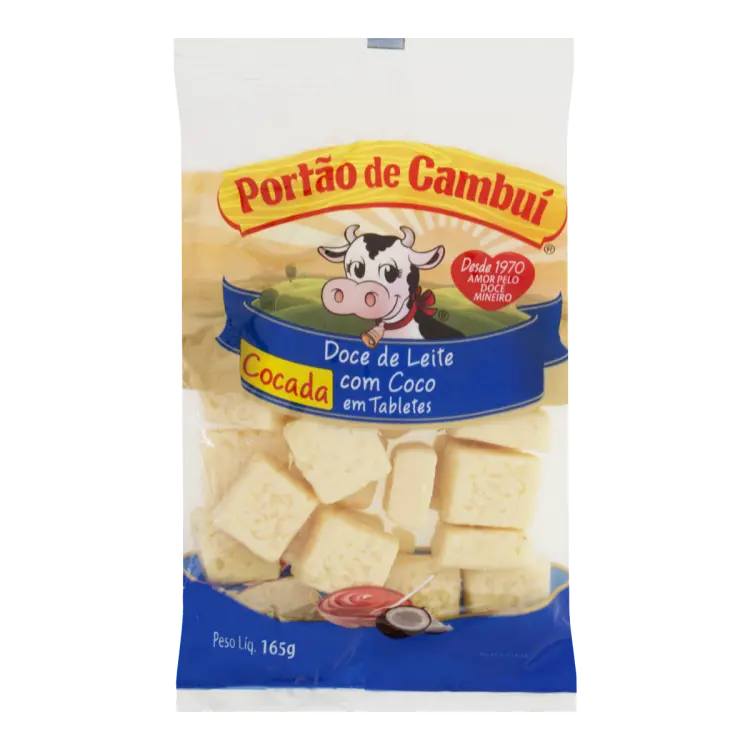 COCADA LEITE PORTÃO DE CAMBUI 165G