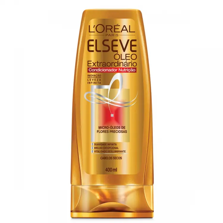 CONDICIONADOR ELSEVE ÓLEO EXTRAORDINÁRIO NUTRIÇÃO 400ML