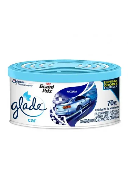 DESODORIZADOR GLADE GEL CAR ACQUA 70 GRAMAS