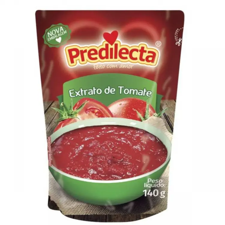 EXTRATO DE TOMATE PREDILECTA 140G