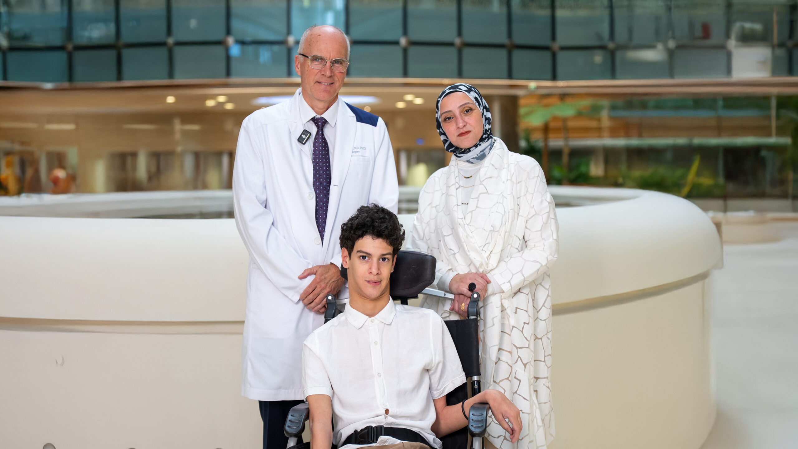 سدرة للطب أول مستشفى بالشرق الأوسط يقدم بنجاح العلاج بالباكلوفين داخل البُطينات الدماغية