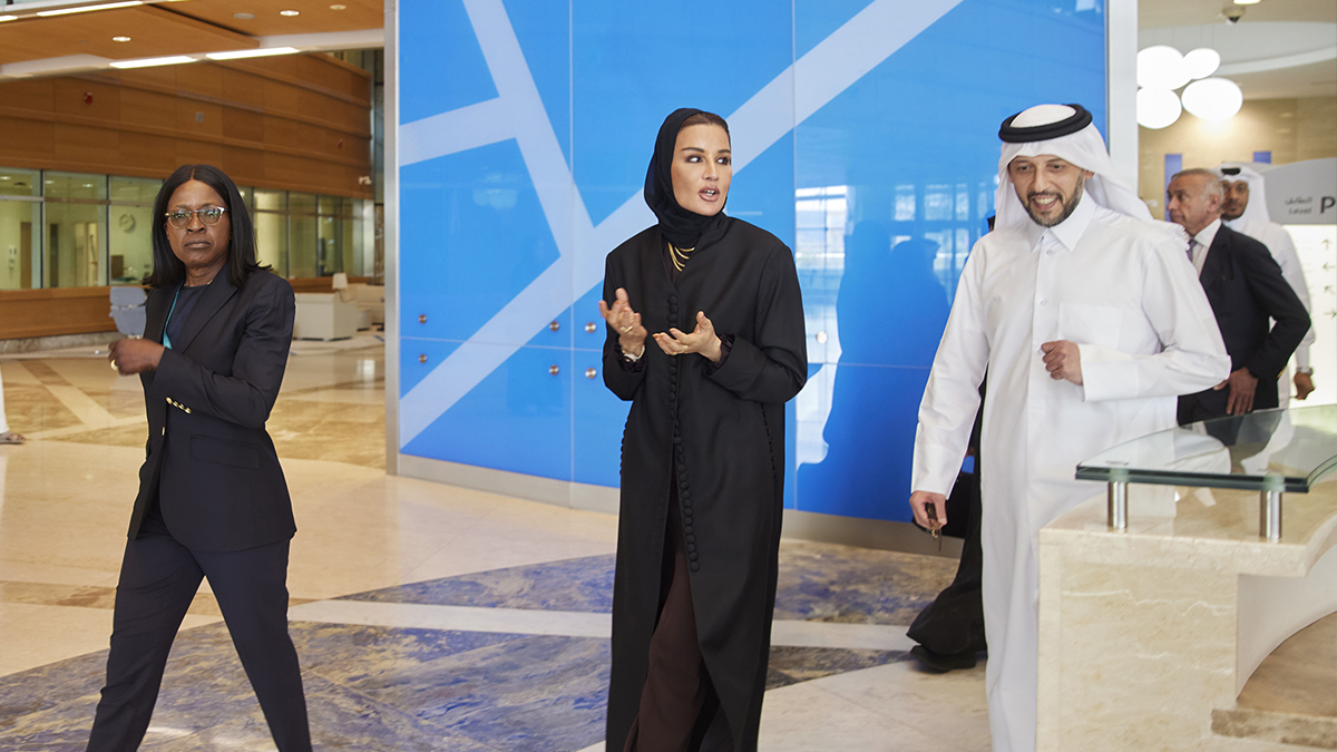 Her Highness Sheikha Moza bint Nasser Inaugurates New Pediatric Hematopoietic Stem Cell Transplant Ward at Sidra Medicine