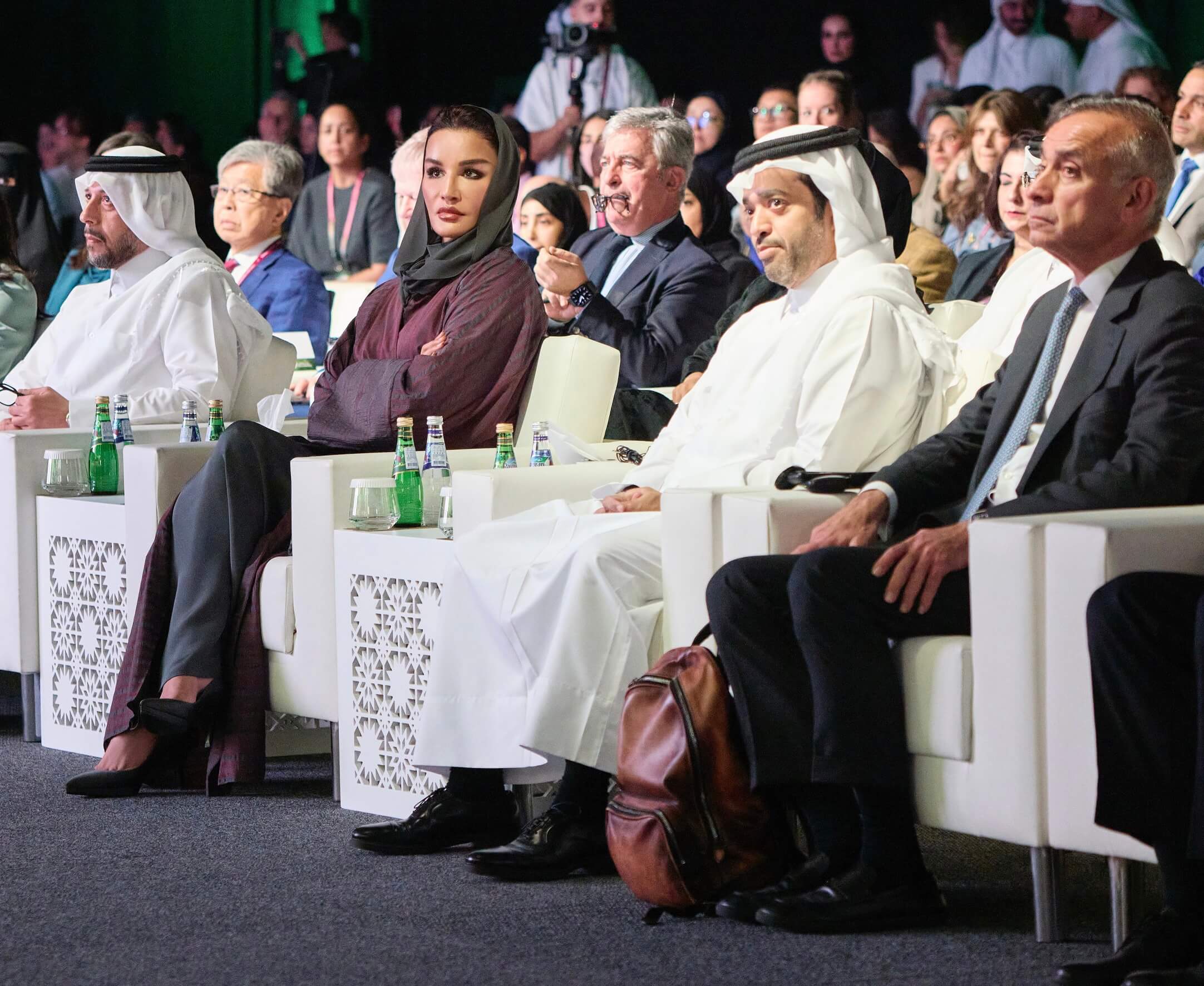 HH Sheikha Moza bint Nasser Attends Opening of Precision Medicine and the Future of Genomics Summit