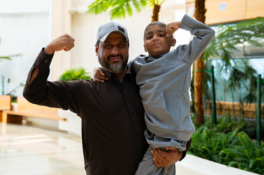 Cancer Care: Ghanim, our first Bone Marrow Transplant patient