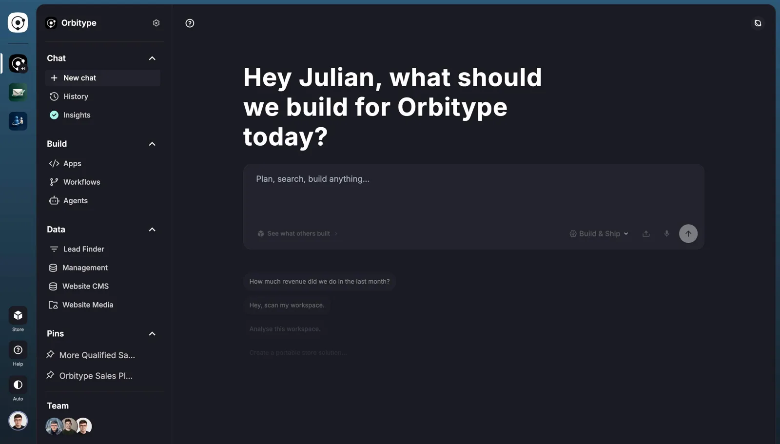 Orbitype screenshot 1