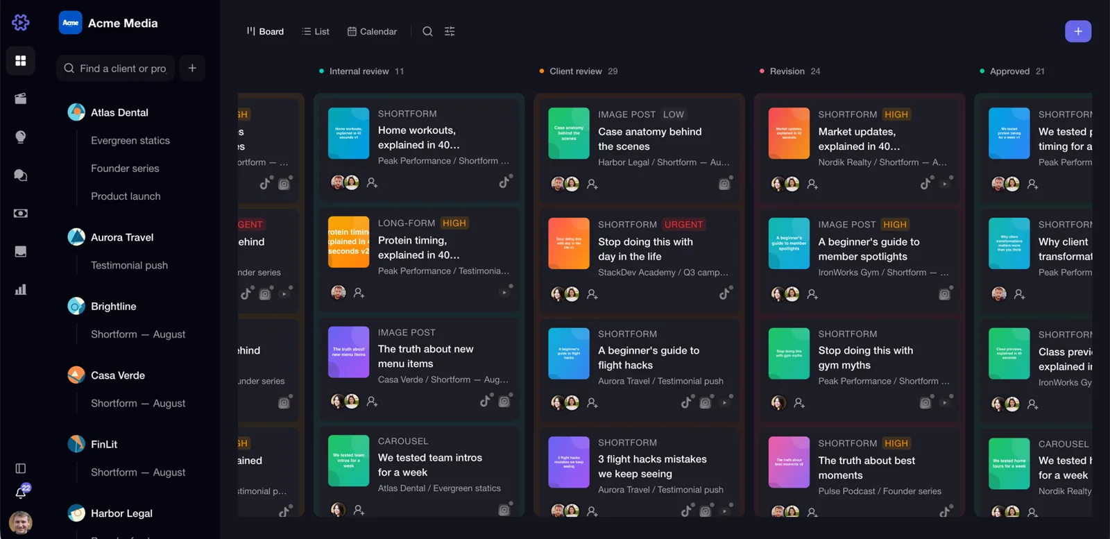 ContentWorkflow screenshot 2