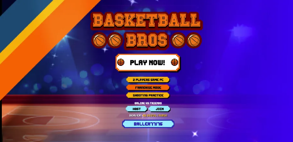Basketball Bros screenshot 1