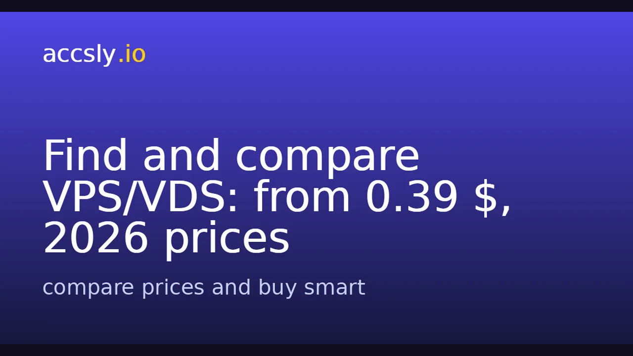 Accsly VPS screenshot 1
