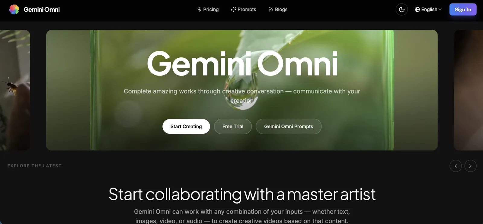 Gemini Omni screenshot 1