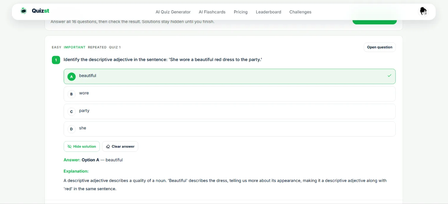Quizst screenshot 3