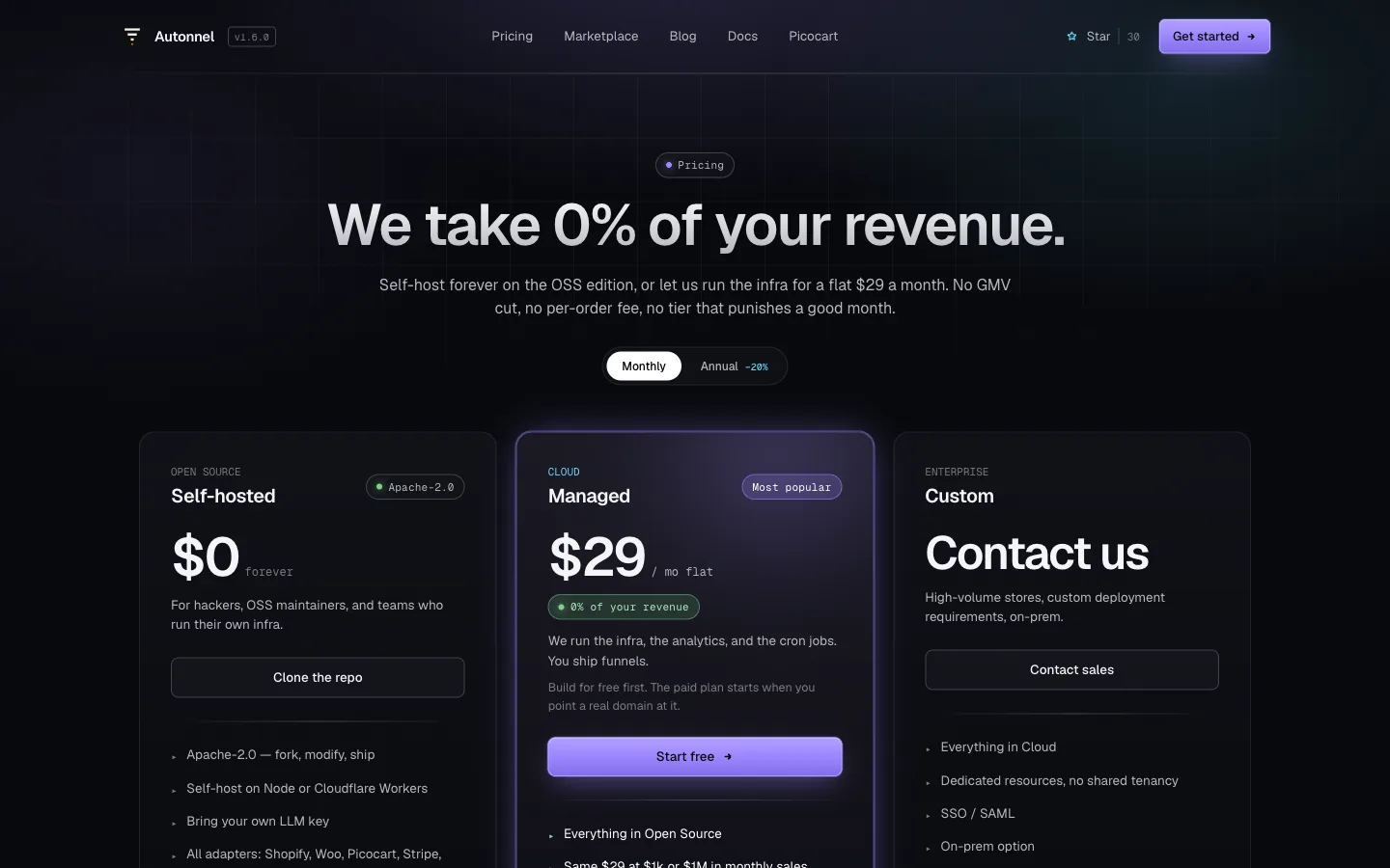 Autonnel screenshot 2