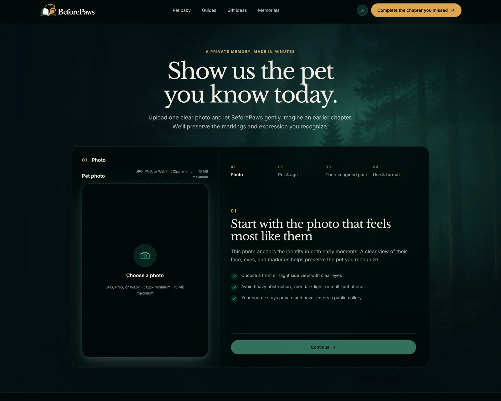 BeforePaws screenshot 1
