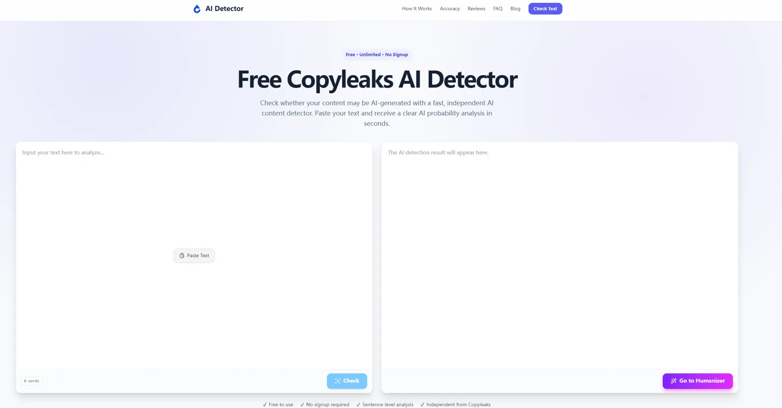 AI Detector screenshot 1