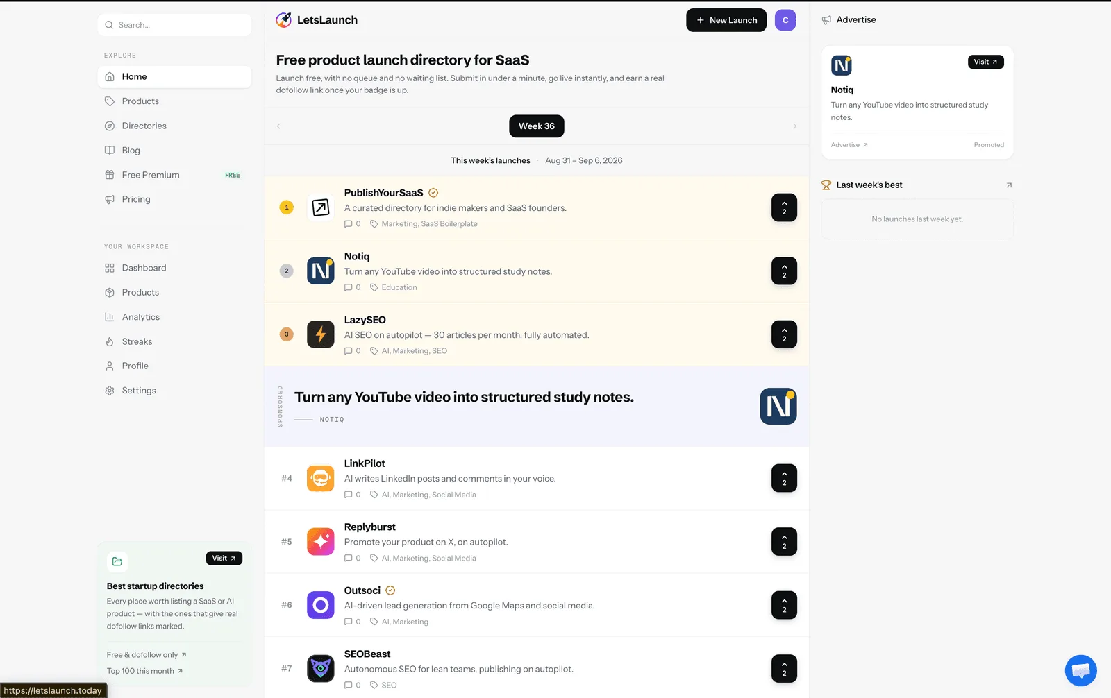 LetsLaunch screenshot 2