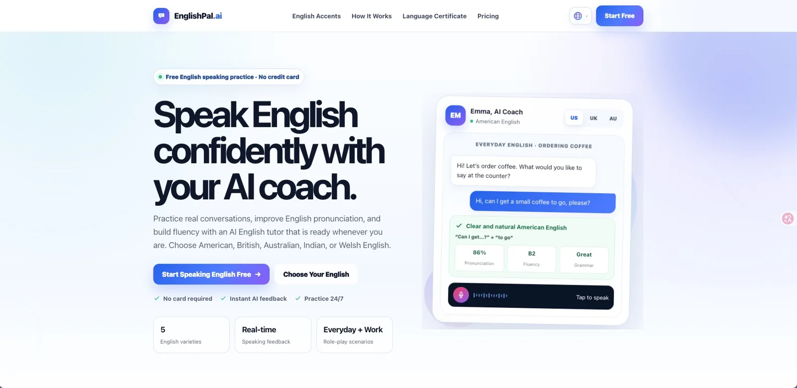 EnglishPal AI - Your AI Speaking Partner screenshot 1