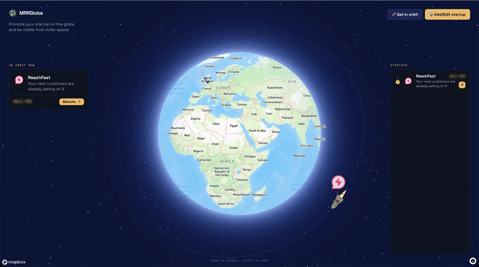 MRRGlobe screenshot 1