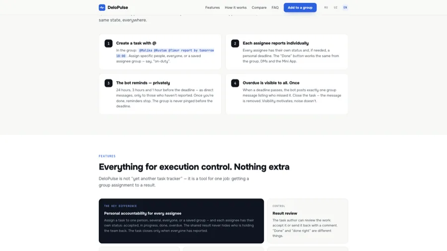DeloPulse screenshot 2