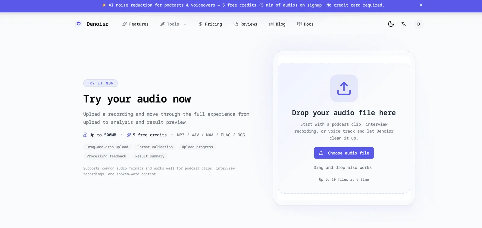 Denoisr screenshot 1