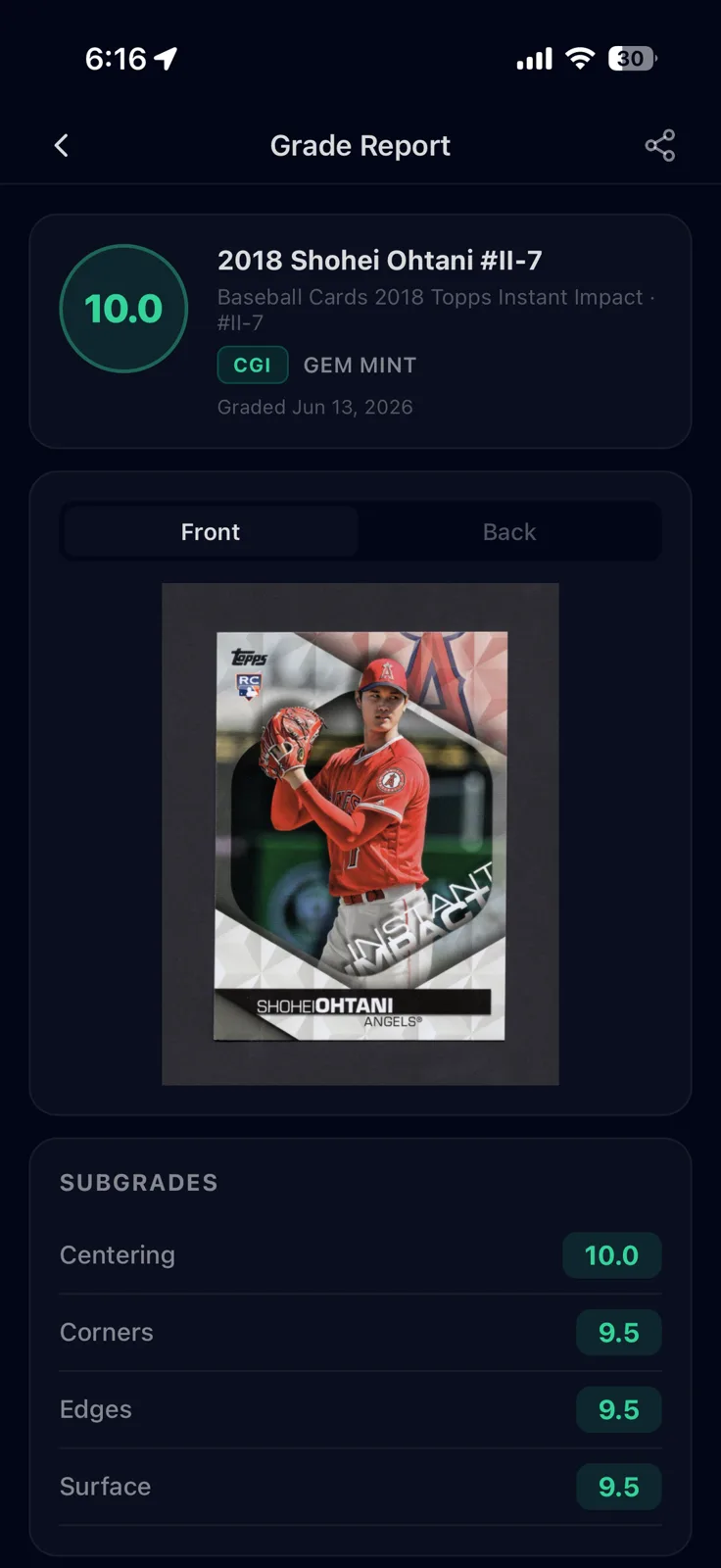CardGrade screenshot 2