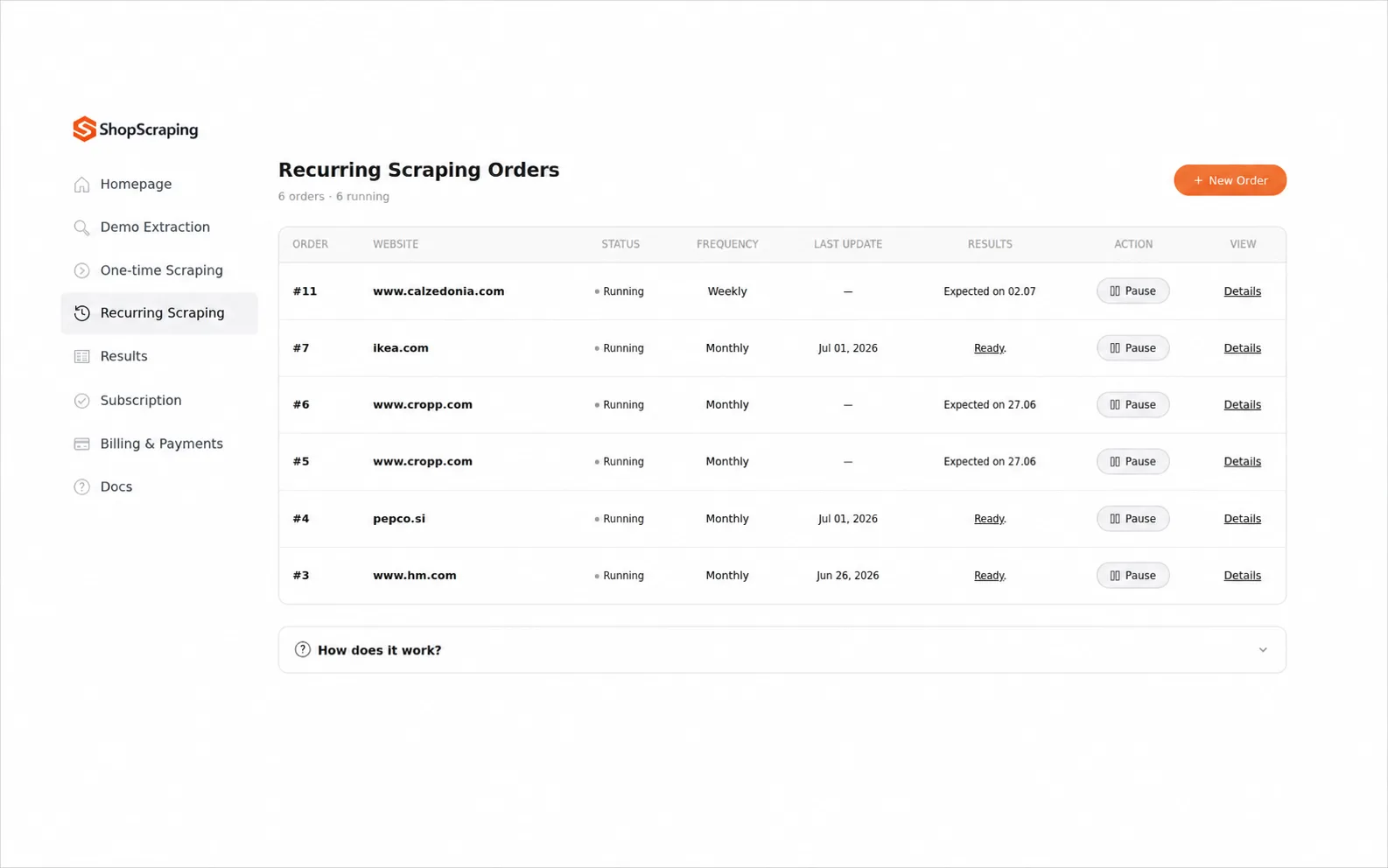 ShopScraping screenshot 3