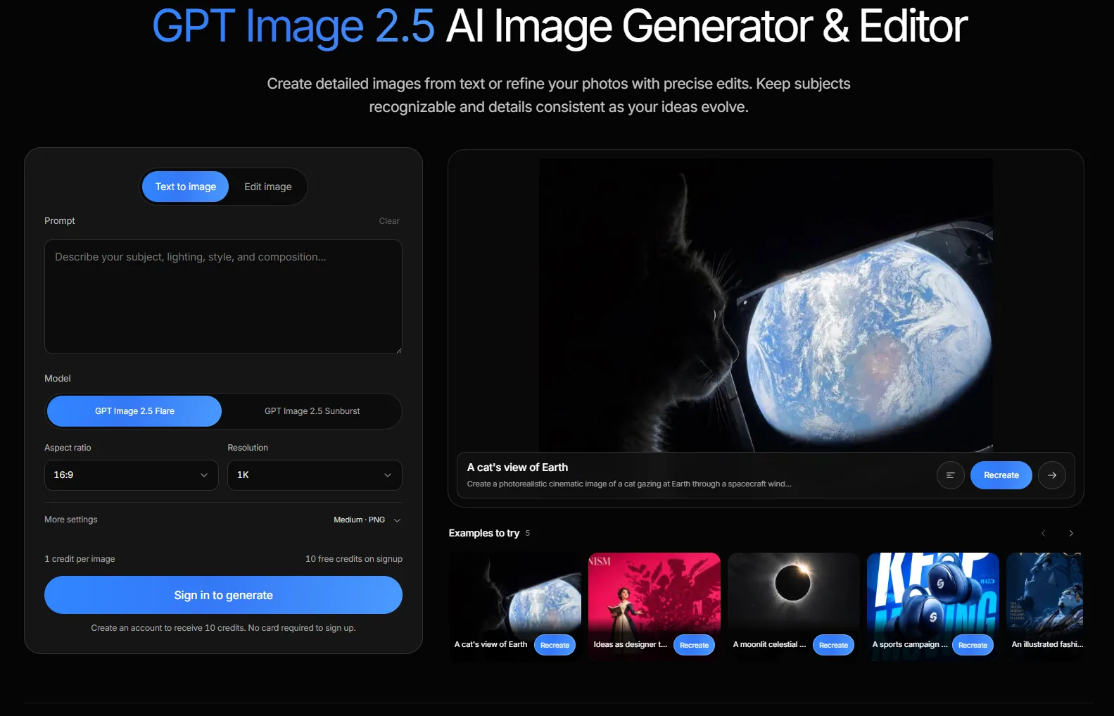 GPT Image 2.5 screenshot 1