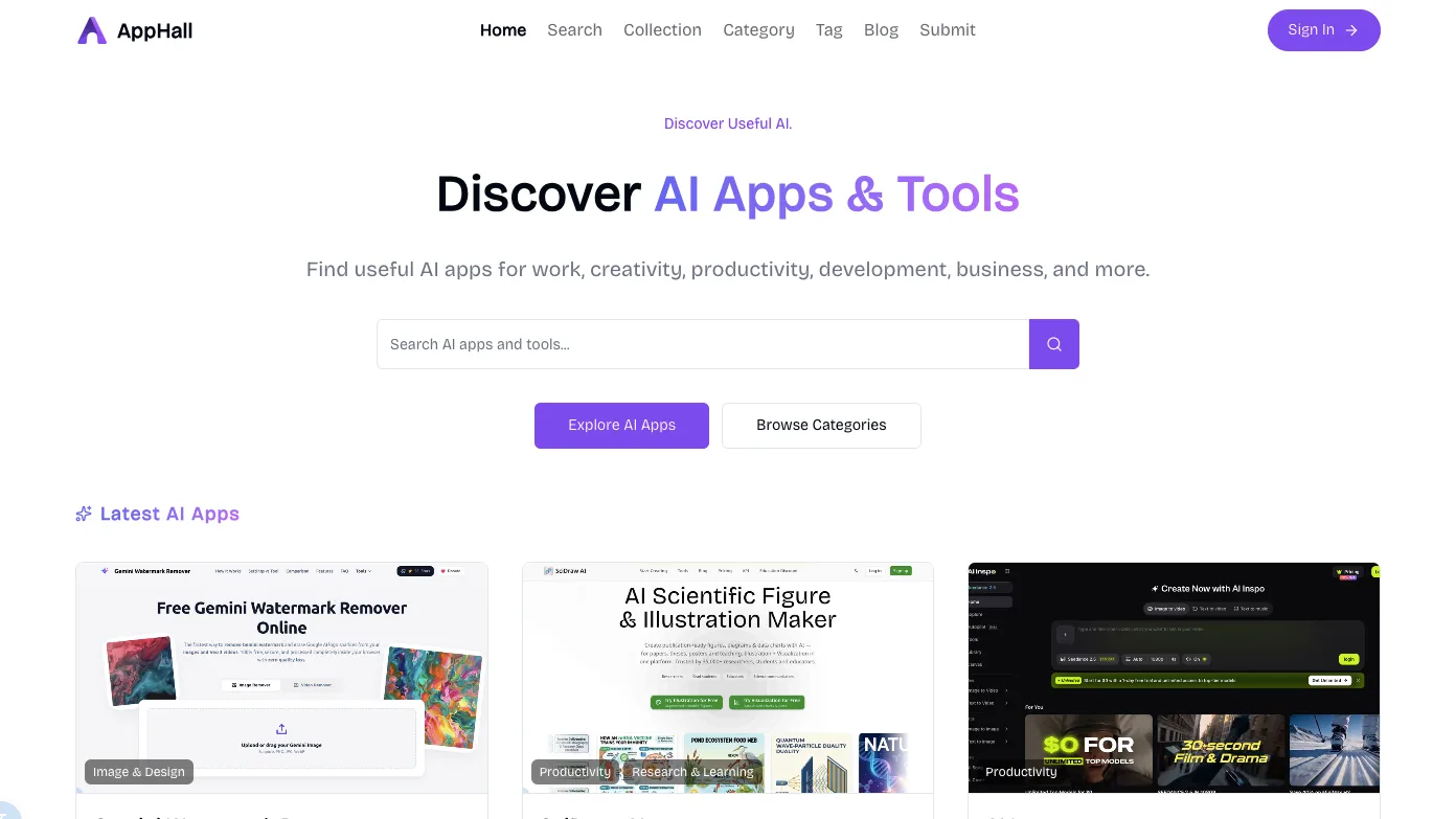 AppHall screenshot 1