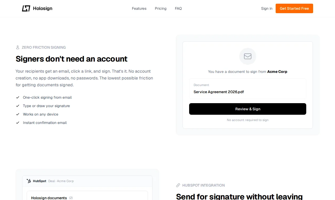 Holosign screenshot 4