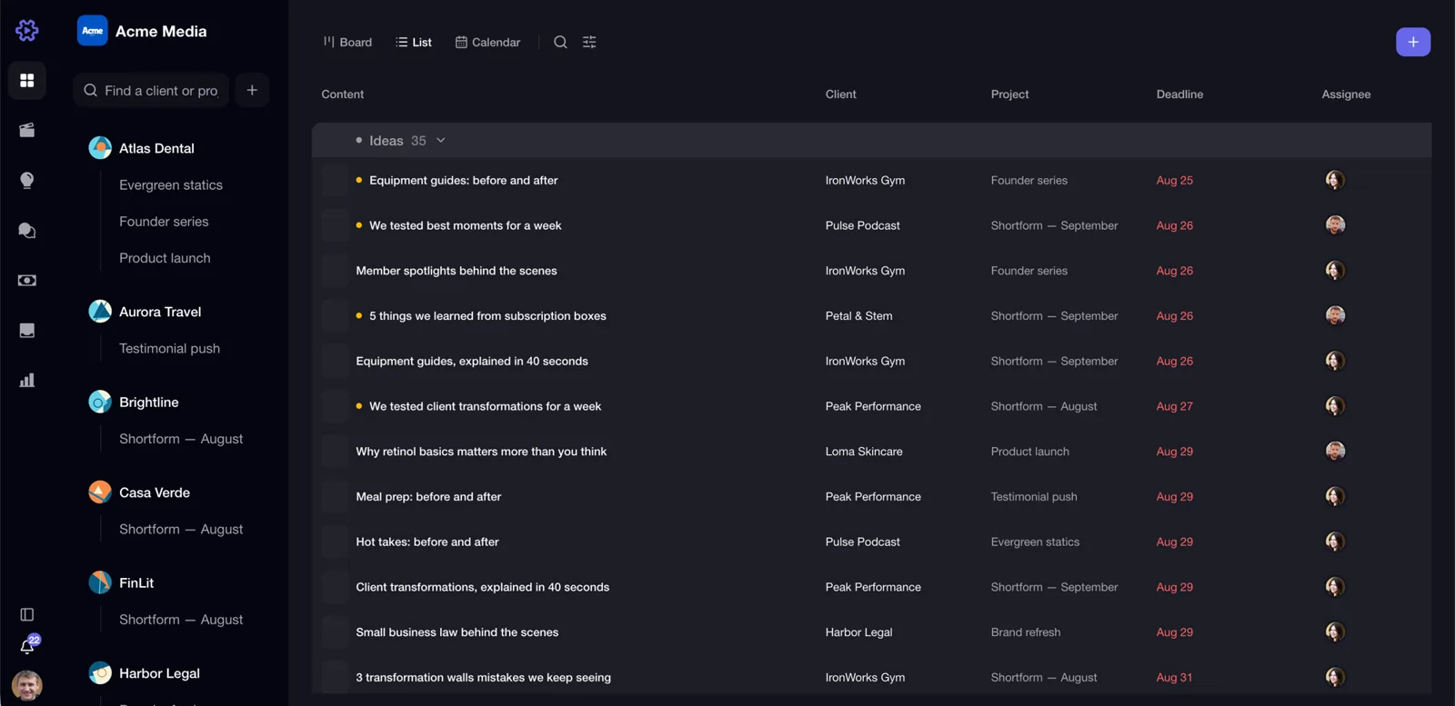 ContentWorkflow screenshot 3