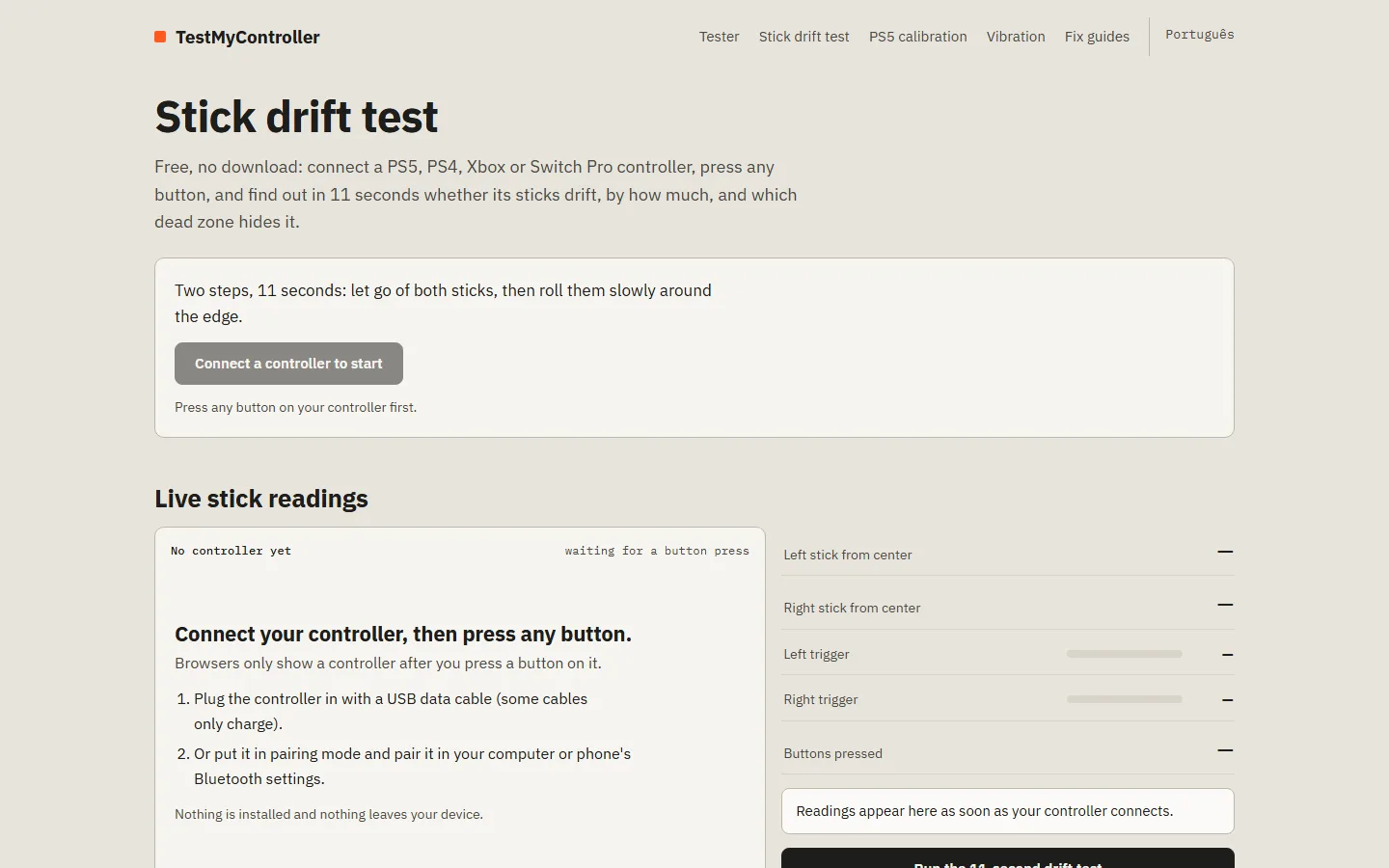 TestMyController screenshot 2