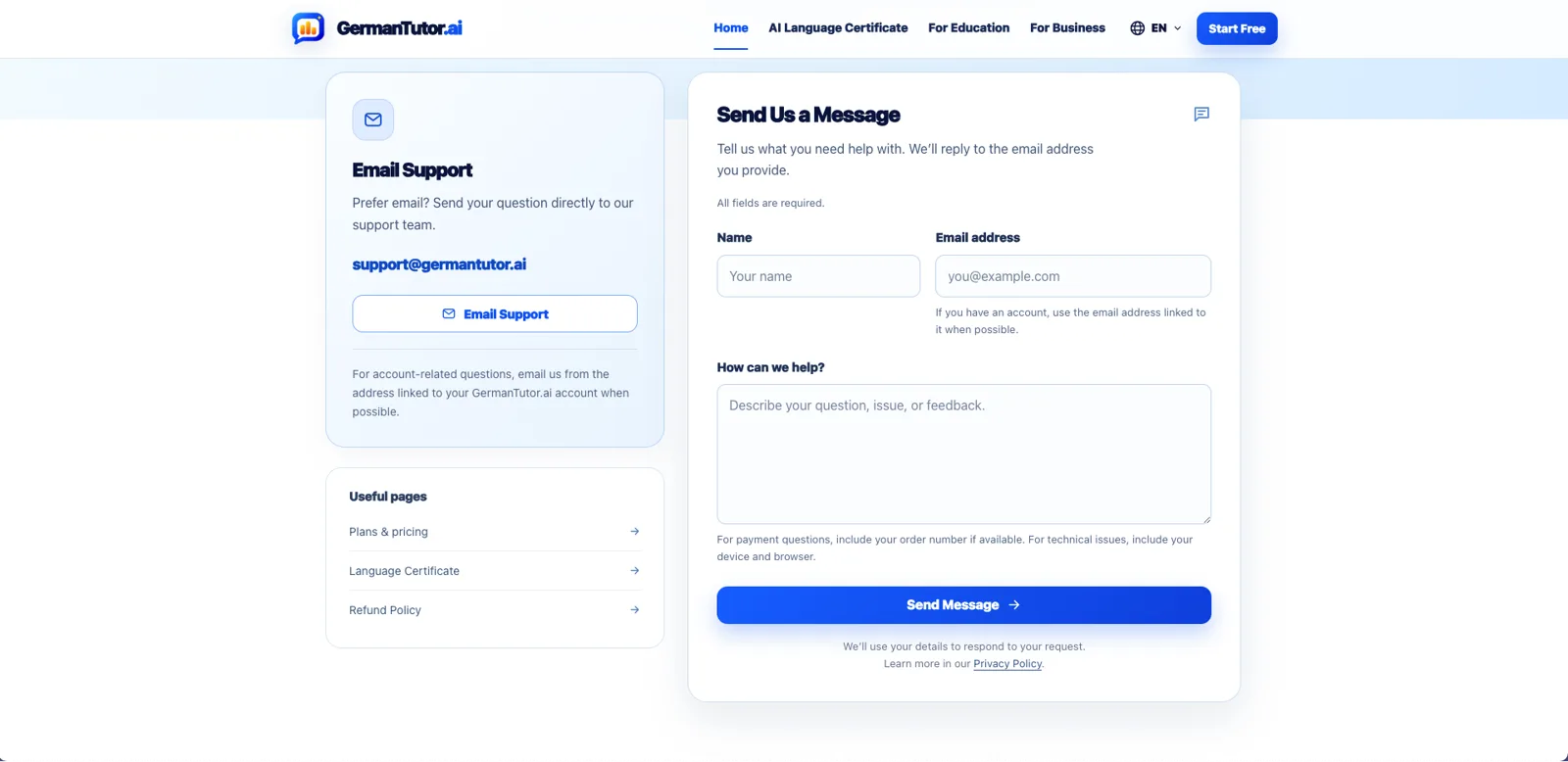 germantutor AI - Your AI Speaking Partner screenshot 4