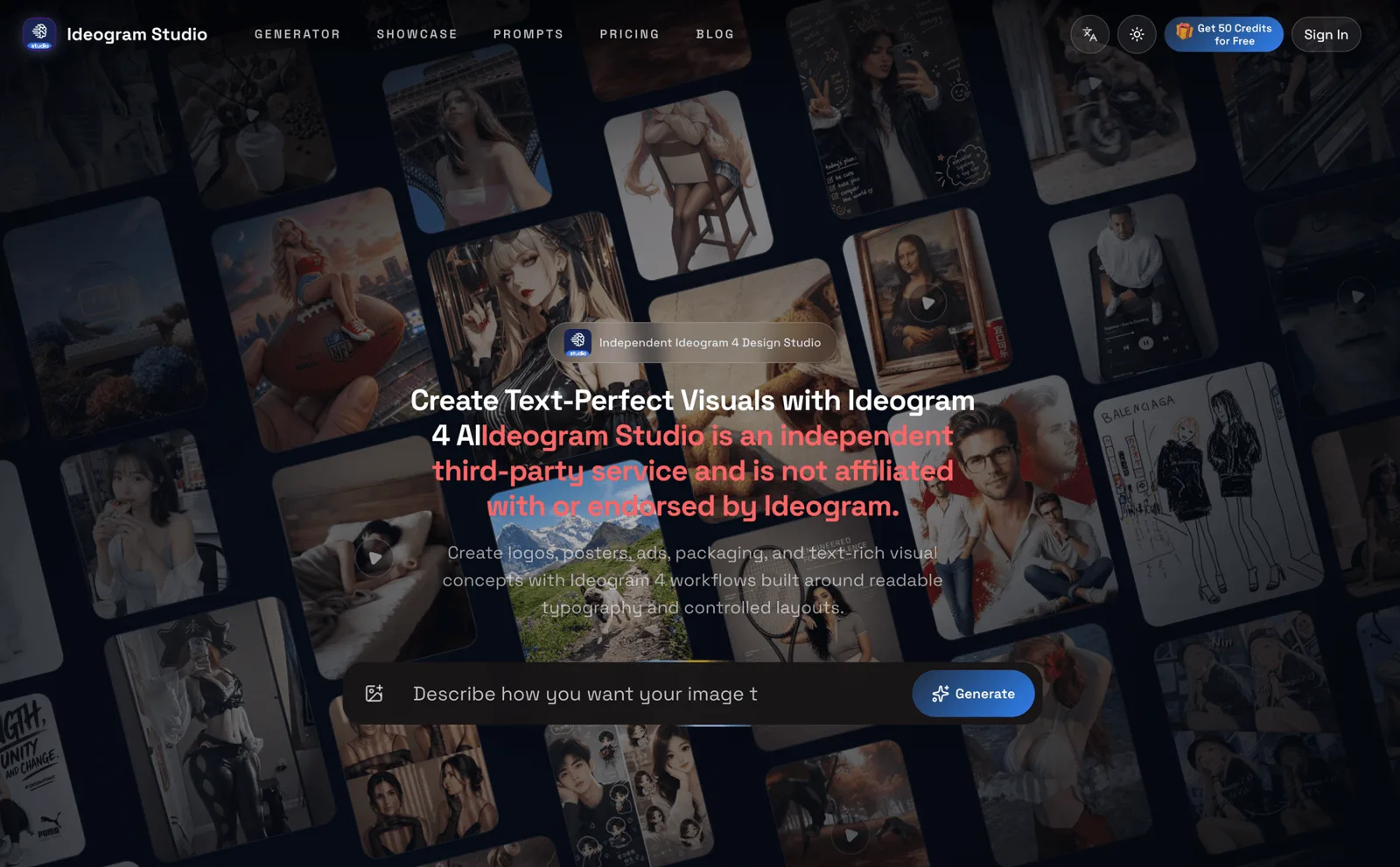 Ideogram Studio screenshot 1