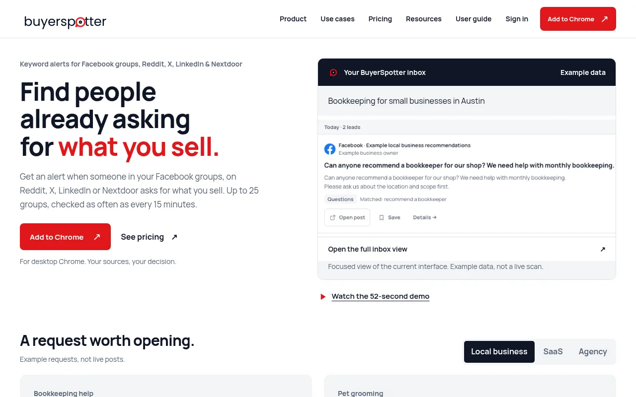 BuyerSpotter screenshot 1