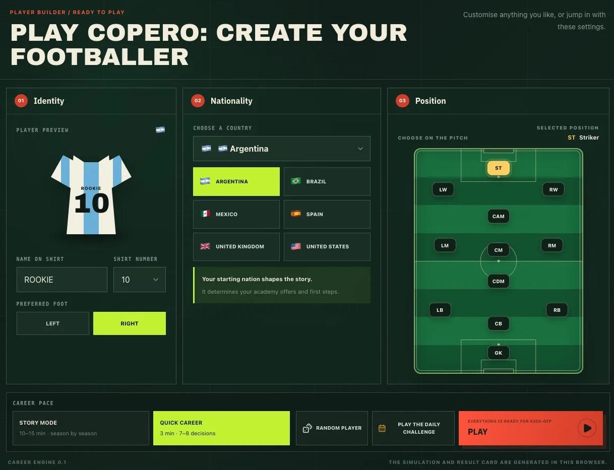 Copero Game screenshot 1