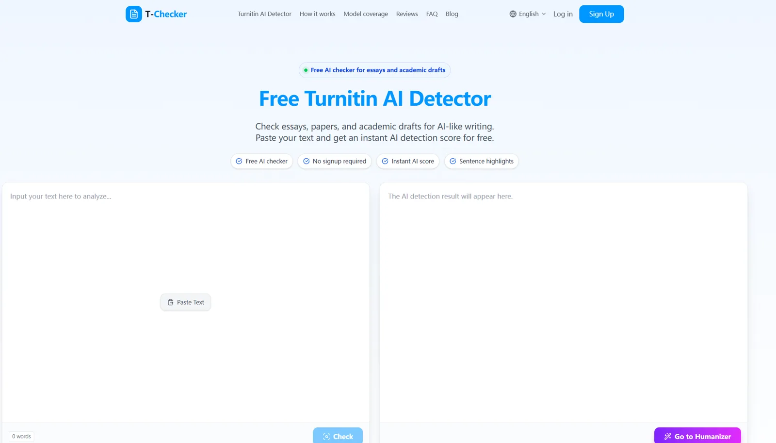 T-Checker screenshot 1