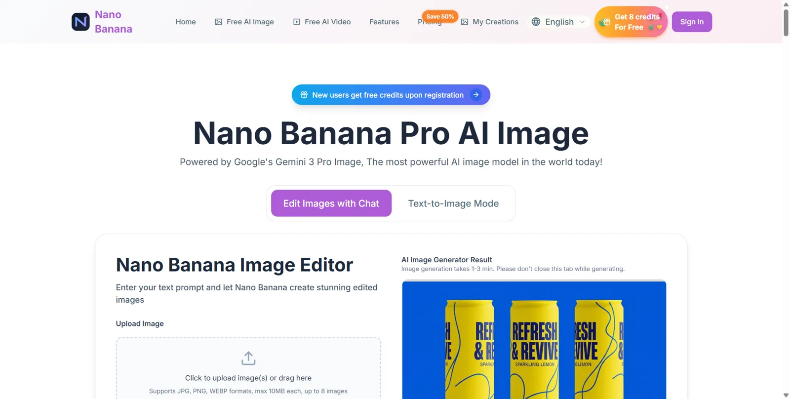 Nano Banana screenshot 1